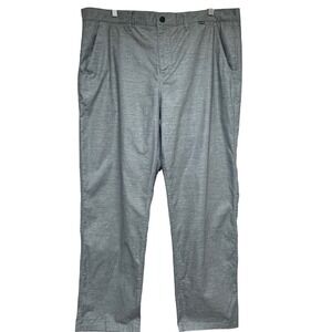 Hurley Hybrid Performance Chino Pants Men 40 Gray Golf Travel Lightweight Office
